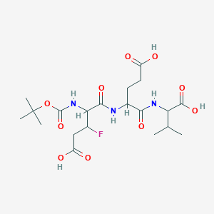 t-Butyloxycarbonyl-3-fluoroglutamyl-glutamyl-valine