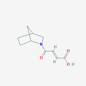 (2E)-4-{2-azabicyclo[2.2.1]heptan-2-yl}-4-oxobut-2-enoic acid