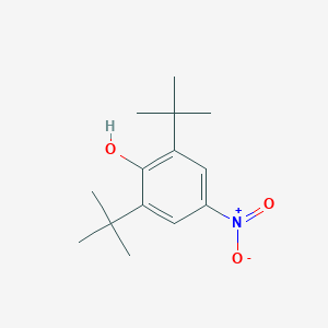 molecular formula C14H21NO3 B147179 2,6-二叔丁基-4-硝基苯酚 CAS No. 728-40-5