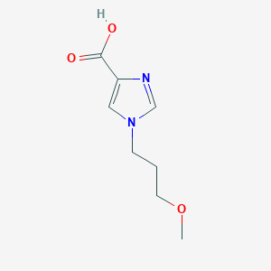 1-(3-methoxypropyl)-1H-imidazole-4-carboxylic acid