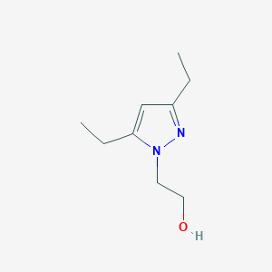 2-(3,5-diethyl-1H-pyrazol-1-yl)ethan-1-ol
