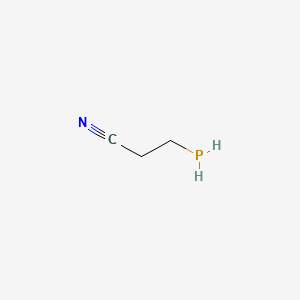molecular formula C3H6NP B14718409 2-Cyanoethylphosphine CAS No. 6783-71-7