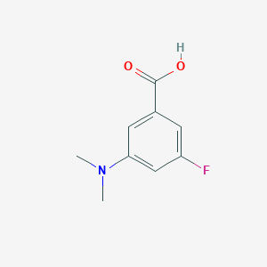 3-(Dimethylamino)-5-fluorobenzoic acid