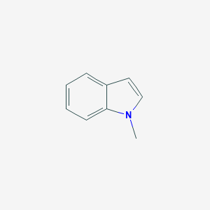 molecular formula C9H9N B147185 1-甲基吲哚 CAS No. 603-76-9
