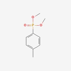molecular formula C9H13O3P B14718531 Dimethyl (4-methylphenyl)phosphonate CAS No. 6840-25-1