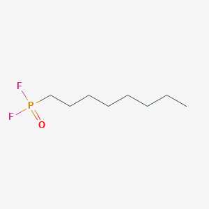 molecular formula C8H17F2OP B14718583 Octylphosphonic difluoride CAS No. 14576-63-7