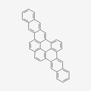molecular formula C38H20 B14718695 Benzo(wx)naphtho(2,1,8,7-hijk)heptacene CAS No. 14529-73-8
