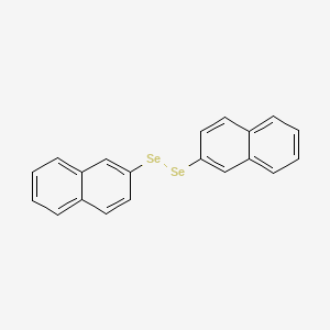 molecular formula C20H14Se2 B14718758 Diselenide, di-2-naphthalenyl CAS No. 17932-23-9
