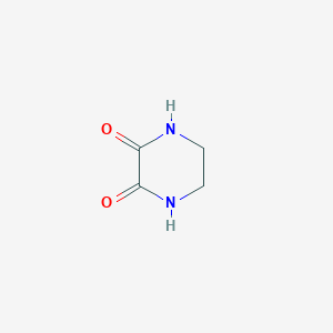 molecular formula C4H6N2O2 B147188 2,3-Piperazinedione CAS No. 13092-86-9