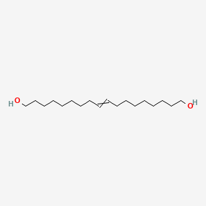 molecular formula C18H36O2 B14718965 Octadec-9-ene-1,18-diol CAS No. 23155-84-2