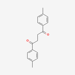 molecular formula C18H18O2 B14718999 1,4-Di-p-tolylbutane-1,4-dione CAS No. 13145-56-7