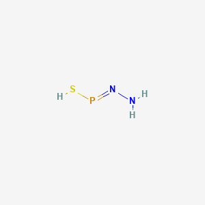 molecular formula H3N2PS B14719018 Thiophosphorosohydrazine CAS No. 14840-65-4