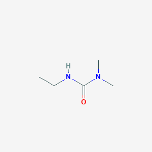 molecular formula C5H12N2O B14719122 Urea, 1,1-dimethyl-3-ethyl- CAS No. 21243-32-3