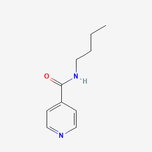 molecular formula C10H14N2O B14719253 N-butylpyridine-4-carboxamide CAS No. 10354-58-2