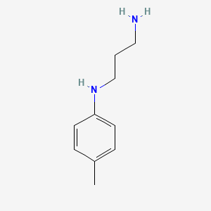 molecular formula C10H16N2 B14719284 N1-p-Tolylpropane-1,3-diamine CAS No. 13910-54-8