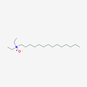 molecular formula C18H39NO B14719429 N,N-Diethyltetradecan-1-amine N-oxide CAS No. 13045-12-0