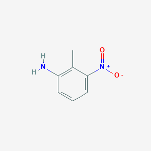 molecular formula C7H8N2O2 B147196 2-甲基-3-硝基苯胺 CAS No. 603-83-8
