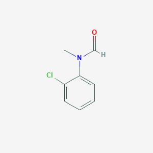 molecular formula C8H8ClNO B14719667 N-(2-Chlorophenyl)-N-methylformamide CAS No. 14924-76-6