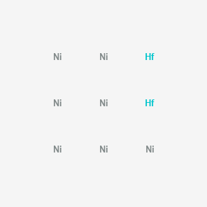 molecular formula Hf2Ni7 B14719711 Hafnium;nickel CAS No. 12315-72-9
