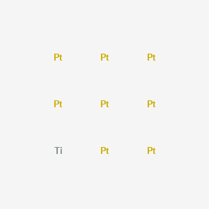 molecular formula Pt8Ti B14719767 Platinum--titanium (8/1) CAS No. 12166-04-0