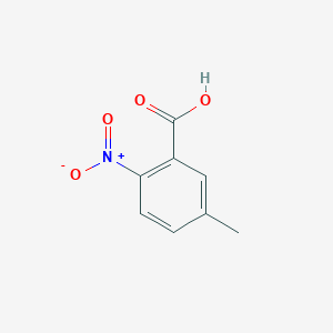molecular formula C8H7NO4 B147198 5-甲基-2-硝基苯甲酸 CAS No. 3113-72-2