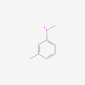 molecular formula C8H10I+ B14720008 Methyl-(3-methylphenyl)iodanium CAS No. 20050-91-3