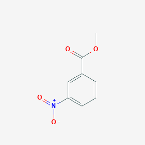 molecular formula C8H7NO4 B147201 Methyl 3-nitrobenzoate CAS No. 618-95-1