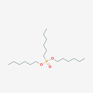molecular formula C18H39O3P B14720198 Dihexyl hexylphosphonate CAS No. 6418-57-1