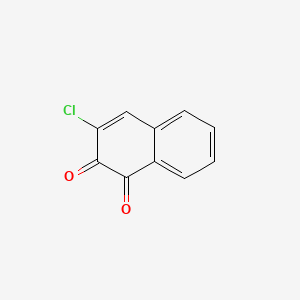 molecular formula C10H5ClO2 B14720333 1,2-Naphthalenedione, 3-chloro- CAS No. 18099-99-5