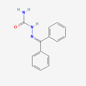 molecular formula C14H13N3O B14720669 Benzophenone semicarbazone CAS No. 14066-73-0