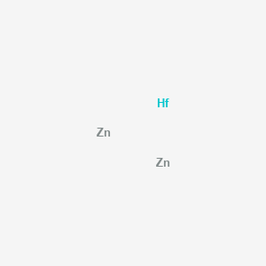 molecular formula HfZn2 B14720707 Hafnium;ZINC CAS No. 12208-62-7