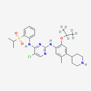 molecular formula C28H36ClN5O3S B1472091 Ceritinib D7 