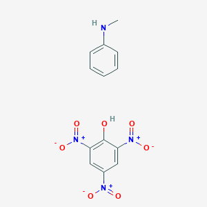molecular formula C13H12N4O7 B14720925 N-methylaniline;2,4,6-trinitrophenol CAS No. 14953-19-6