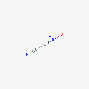 molecular formula C2N2O B14720930 Cyanogen oxide CAS No. 14442-19-4