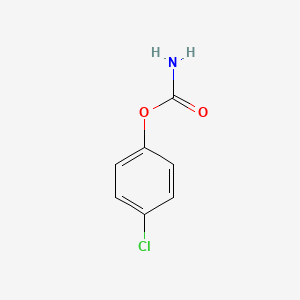 molecular formula C7H6ClNO2 B14721163 4-Chlorophenyl carbamate CAS No. 5724-99-2