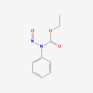 molecular formula C9H10N2O3 B14721183 Ethyl nitroso(phenyl)carbamate CAS No. 6936-51-2