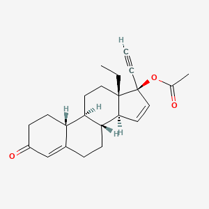 molecular formula C23H28O3 B1472175 Gestodene acetate CAS No. 64133-16-0