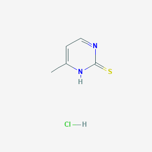 B147218 4-Methylpyrimidine-2-thiol hydrochloride CAS No. 6959-66-6