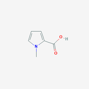 molecular formula C6H7NO2 B147220 1-甲基-1H-吡咯-2-羧酸 CAS No. 6973-60-0
