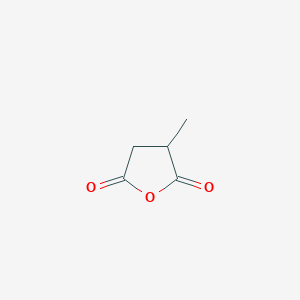 molecular formula C5H6O3 B147222 Methylsuccinic anhydride CAS No. 4100-80-5