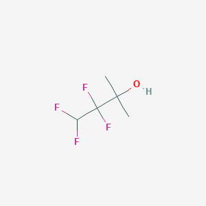 molecular formula C5H8F4O B147224 2-甲基-3,3,4,4-四氟-2-丁醇 CAS No. 29553-26-2