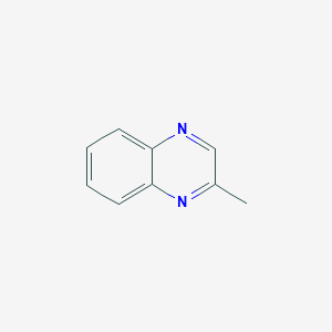 molecular formula C9H8N2 B147225 2-甲基喹喔啉 CAS No. 7251-61-8