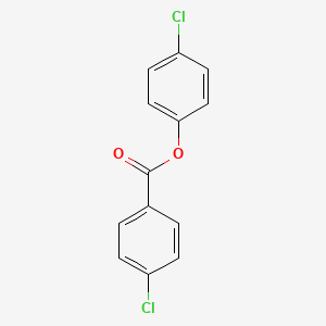 molecular formula C13H8Cl2O2 B14722922 4-Chlorophenyl 4-chlorobenzoate CAS No. 6961-42-8