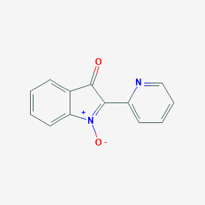 molecular formula C13H8N2O2 B014723 1-Oxido-2-(2-pyridinyl)-3-indol-1-iumone CAS No. 2922-11-4