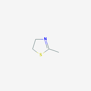 molecular formula C4H7NS B147230 2-甲基-2-噻唑啉 CAS No. 2346-00-1