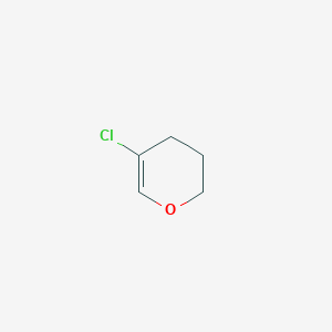 molecular formula C5H7ClO B14723211 5-Chloro-3,4-dihydro-2H-pyran CAS No. 6581-49-3