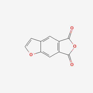 molecular formula C10H4O4 B14723260 furo[3,4-f][1]benzofuran-5,7-dione CAS No. 5692-78-4