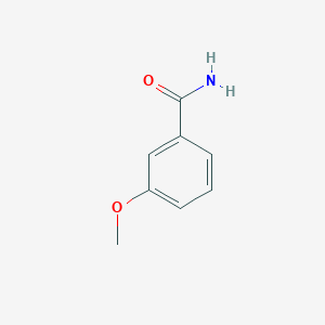 molecular formula C8H9NO2 B147233 3-甲氧基苯甲酰胺 CAS No. 5813-86-5