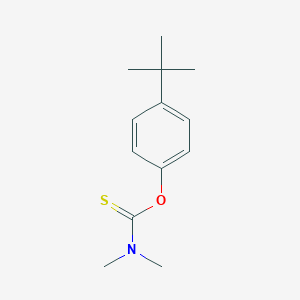 molecular formula C13H19NOS B14723308 O-(4-tert-butylphenyl) dimethylcarbamothioate CAS No. 13522-61-7