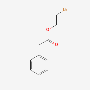 molecular formula C10H11BrO2 B14723374 2-Bromoethyl 2-phenylacetate CAS No. 6282-47-9